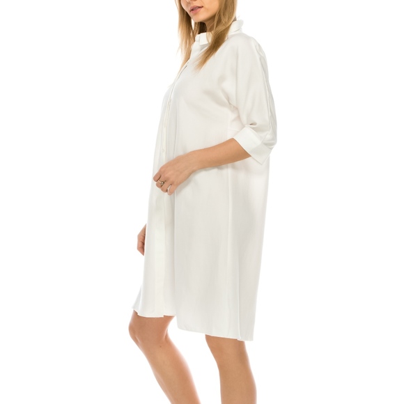 casual shirt dress - Picture 3 of 4